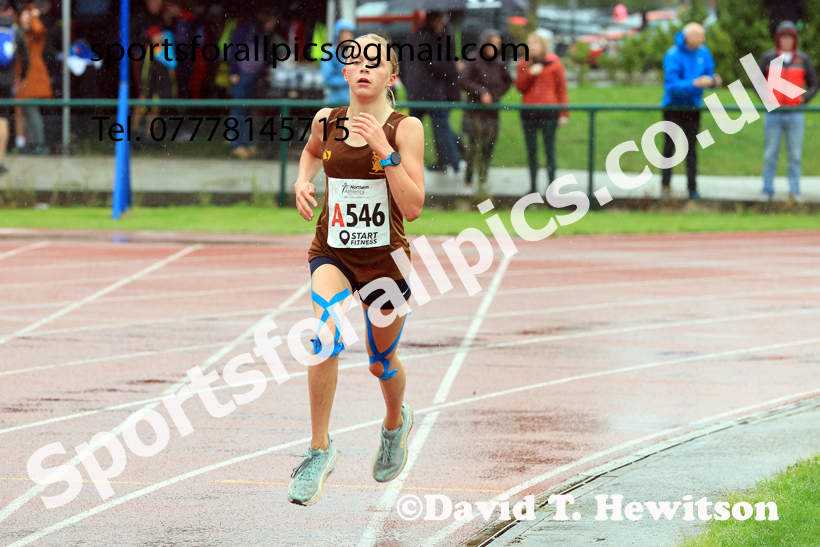 Girls Under-15s 2025 Northern Athletics Autumn Road Relays, Leigh, Lancashire. Photo: David T. Hewitson/Sports for All Pics